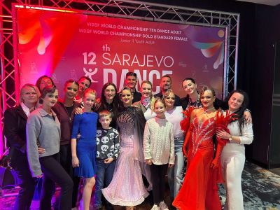 PLESAČI SPK VALCER OSTVARILI IZNIMAN USPJEH NA PLESNOM VIKENDU U SARAJEVU